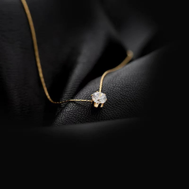 Gold Plated Stainless Steel Anti Tarnish Stone Studded Hexagonal Pendant